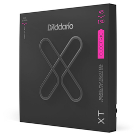 Струны для электрогитары D`ADDARIO XTB45130 XT Bass Regular Light 45-130, фото 